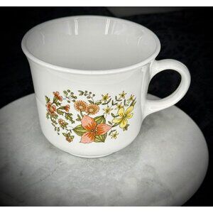 vintage Corelle "Indian Summer" flat cup by Corning Ware